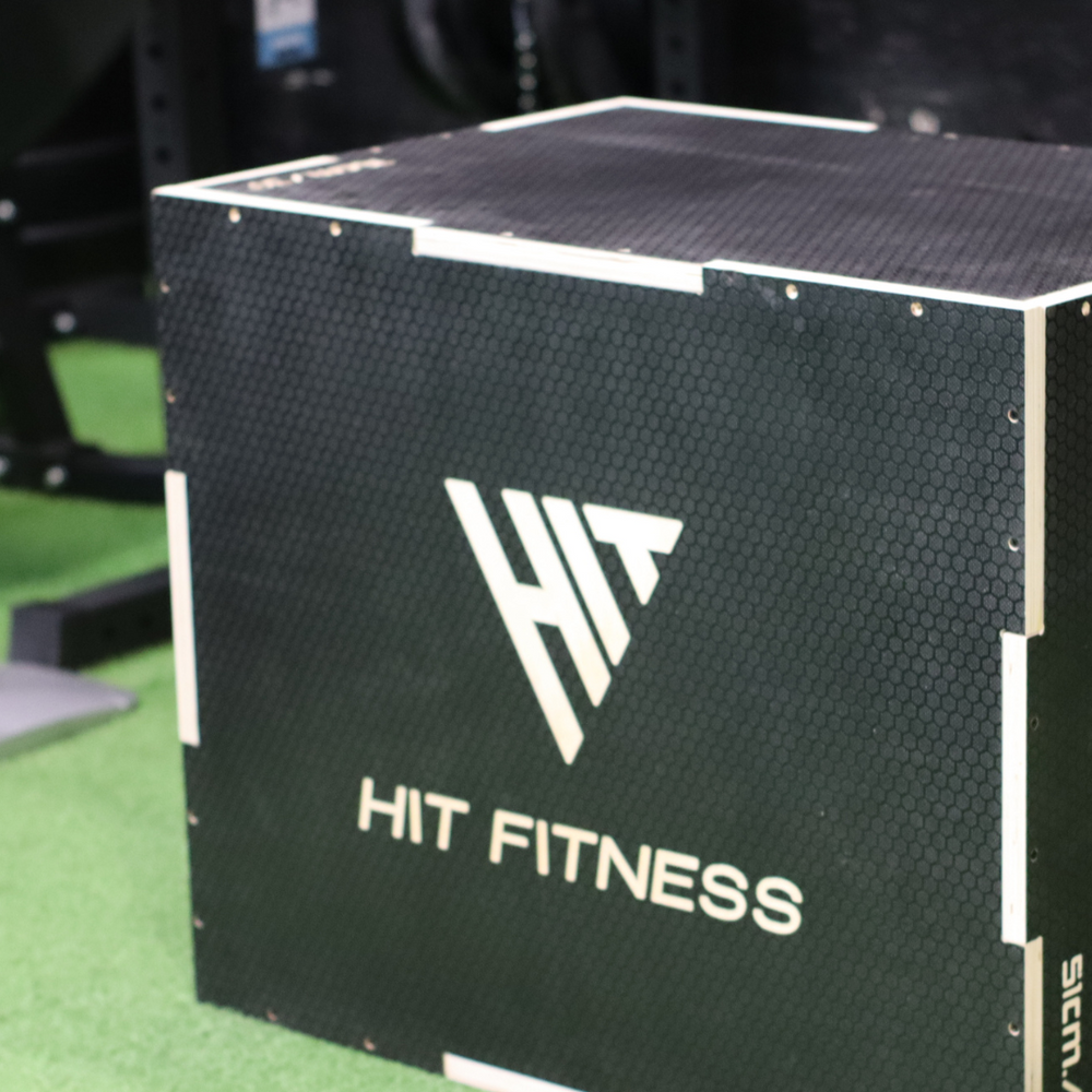 Hit Fitness 3 in 1 Wooden Plyometric Box | Black