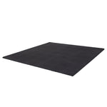 Hit Fitness Rubber Tile Black | 1mx1mx20mm | SML Granule