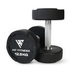 Hit Fitness Premium Urethane Dumbbells - 12.5kg