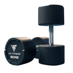 Hit Fitness Premium Urethane Dumbbells - 50kg