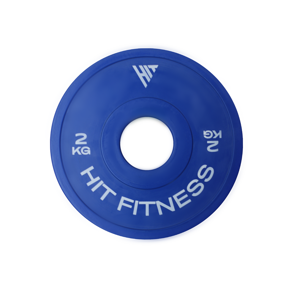 Hit Fitness Rubber Fractional Plate Pair | 2kg