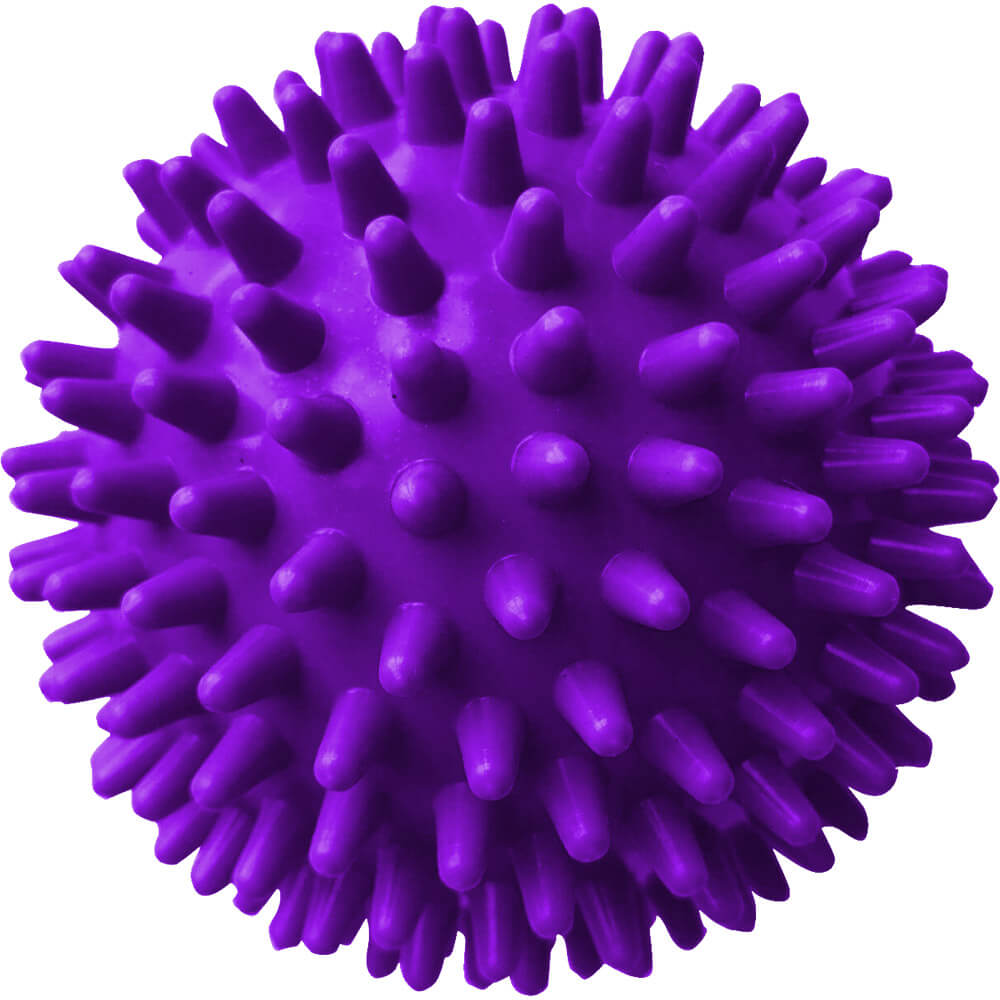 Hit Fitness Spikey Massage Ball 9 cm-Purple