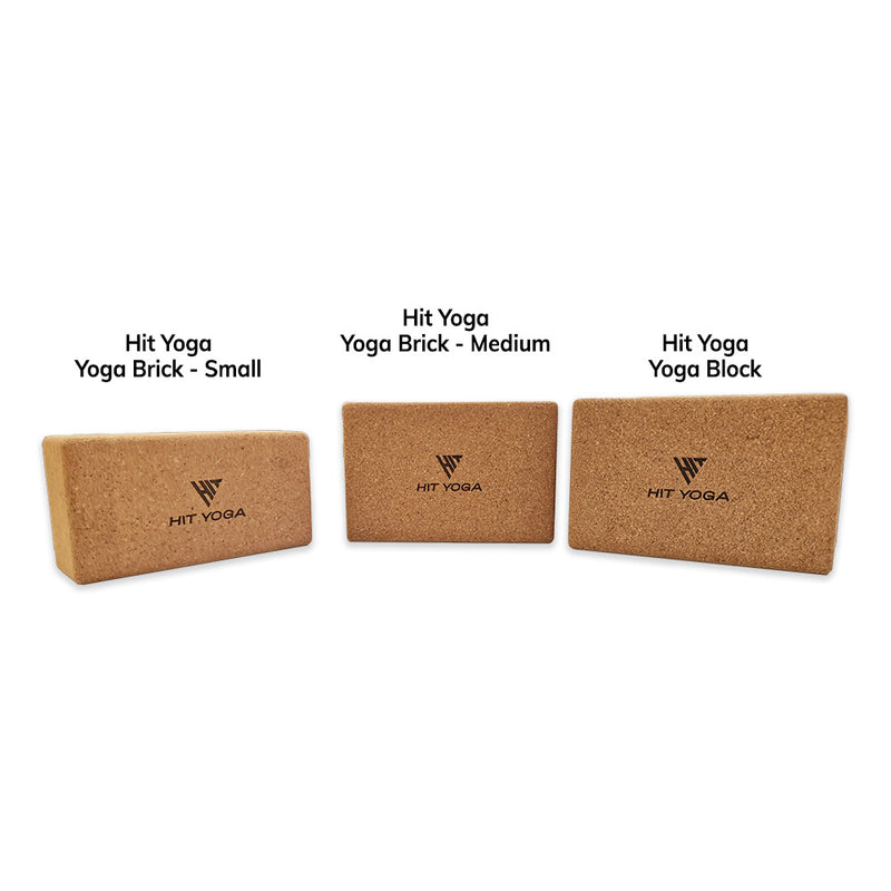 Hit Yoga Cork Yoga Brick Small-Variants