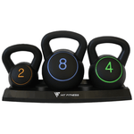 Hit Fitness Kettlebells with Storage Tray | 2kg, 4kg and 8kg