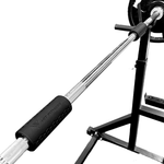 Hit Fitness Thick Bar Grips | Pair on Barbell Image