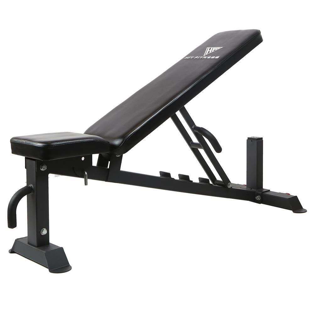 8 in 1 650Lbs Weight Bench Adjustable Workout Bench Set with Squat Rac –  Trifecta Fitness Shop