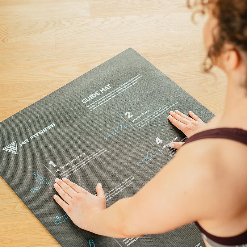 Hit Fitness Exercise Guide Mat