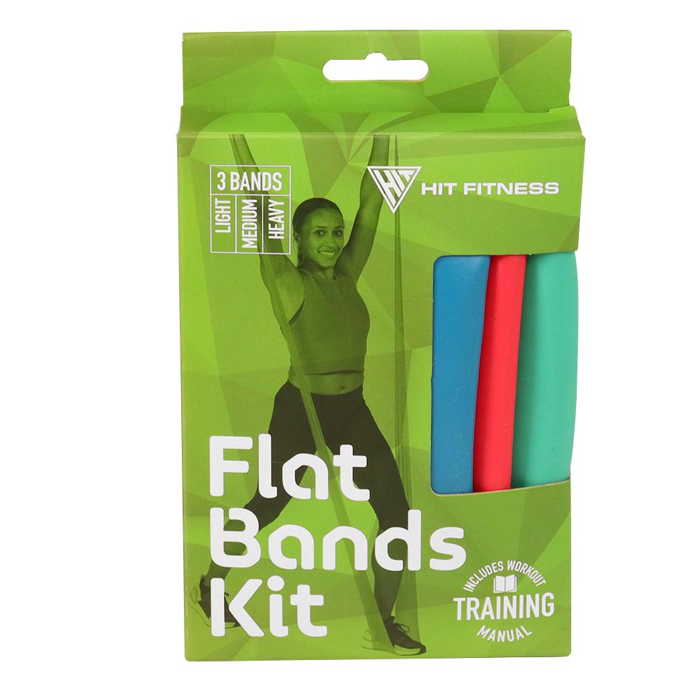 Hit Fitness Power Flat Band Pack