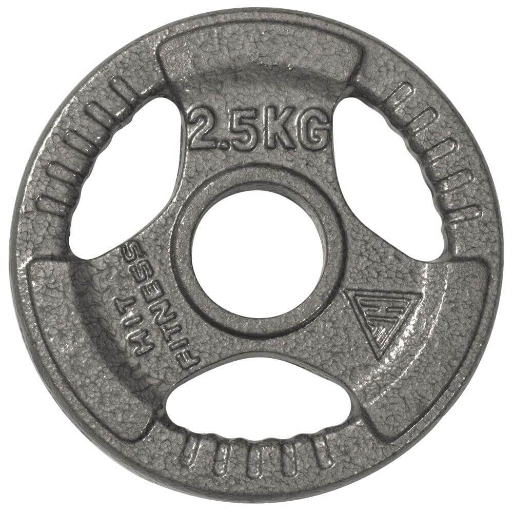 Hit Fitness Olympic Cast Iron Tri-Grip Disc | 2.5kg