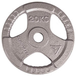 Hit Fitness Olympic Cast Iron Tri-Grip Disc | 20kg