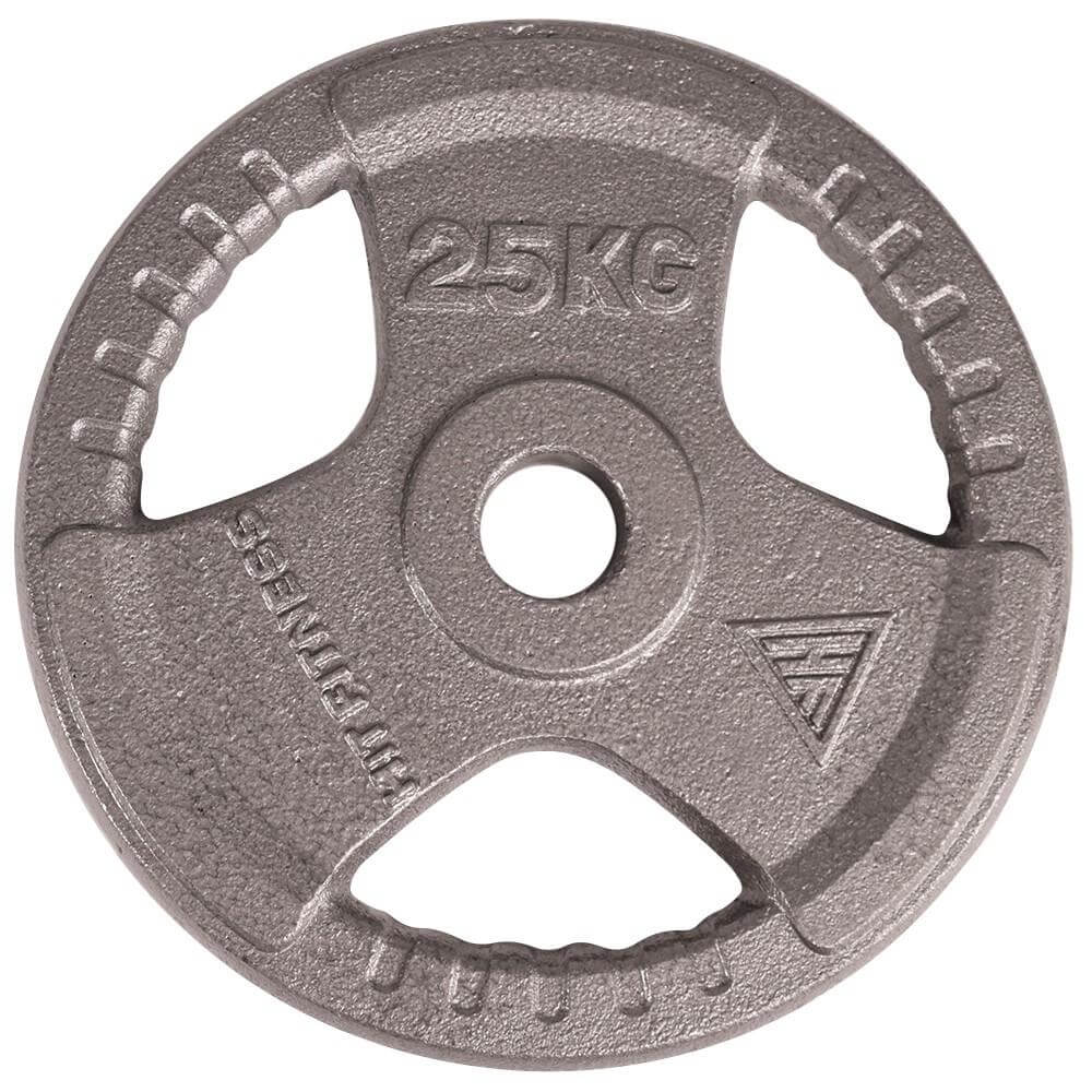 Hit Fitness Olympic Cast Iron Tri-Grip Disc | 25kg